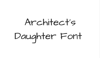 Architect's Daughter Font