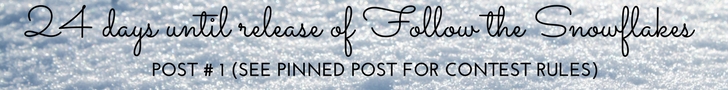 25 days until release of Follow the Snowflakes